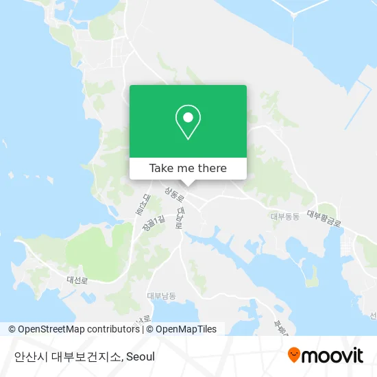 안산시 대부보건지소 map