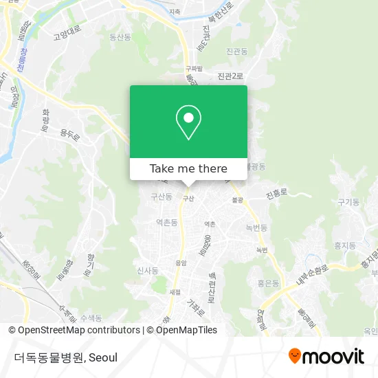 더독동물병원 map