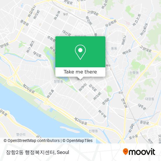 장항2동 행정복지센터 map