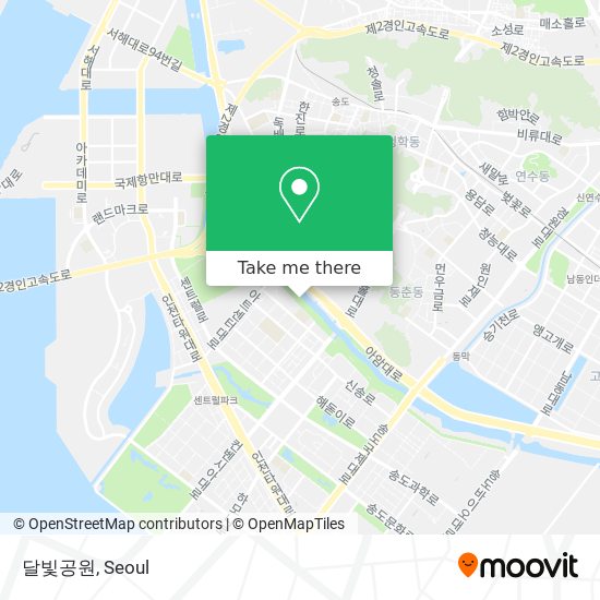 달빛공원 map