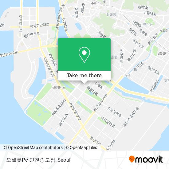 오셀롯Pc 인천송도점 map
