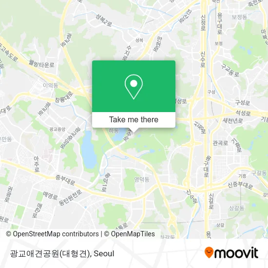 광교애견공원(대형견) map