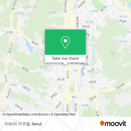 미라지 가구점 map
