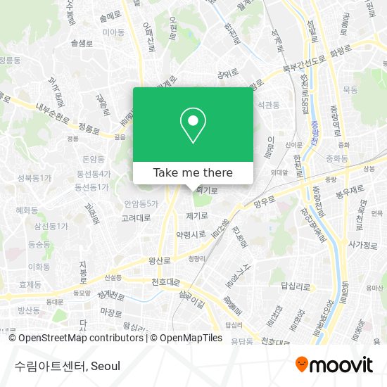 수림아트센터 map