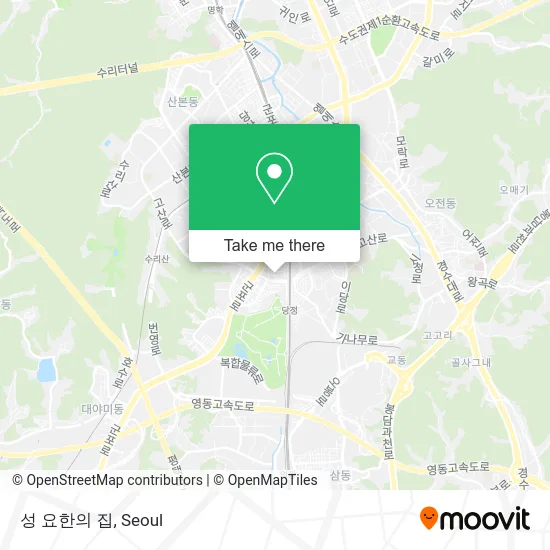 성 요한의 집 map
