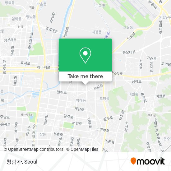 청람관 map