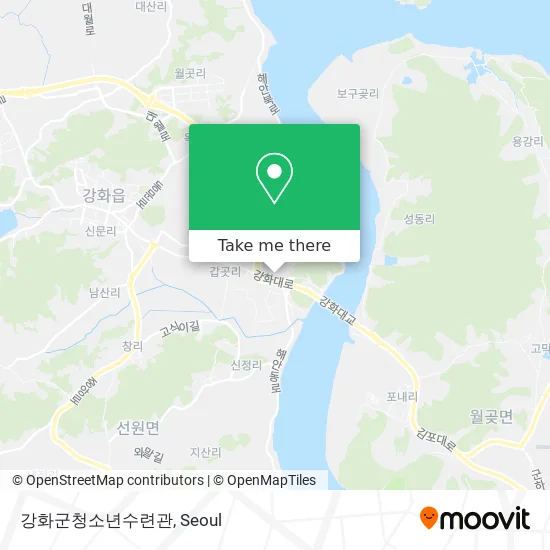 강화군청소년수련관 map