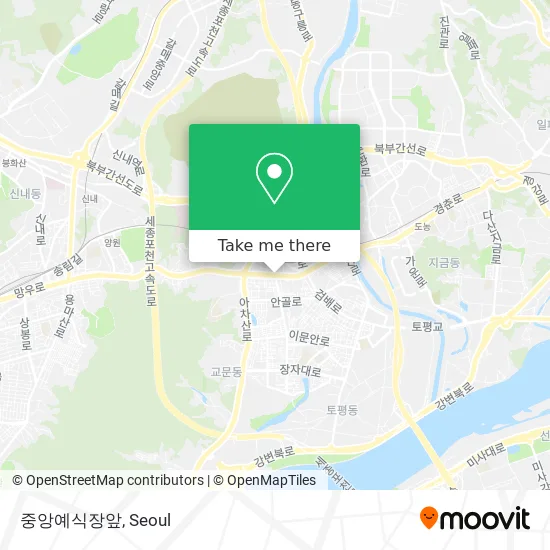 중앙예식장앞 map