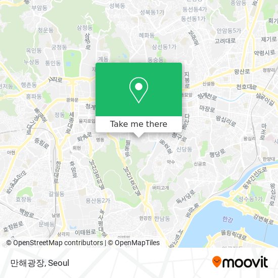 만해광장 map