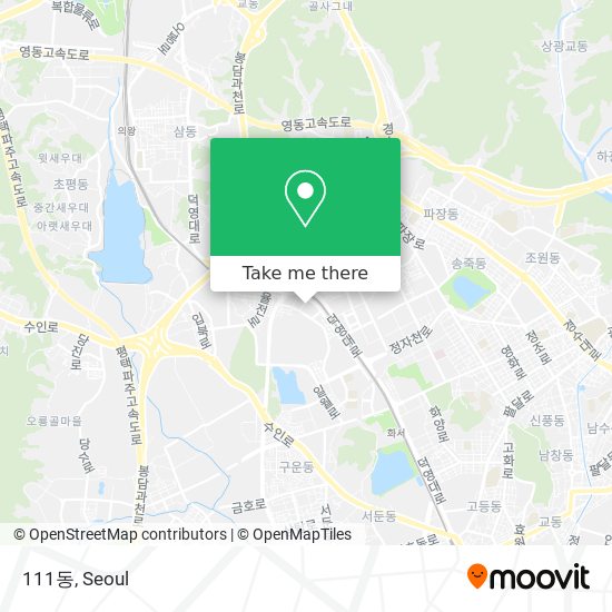 111동 map