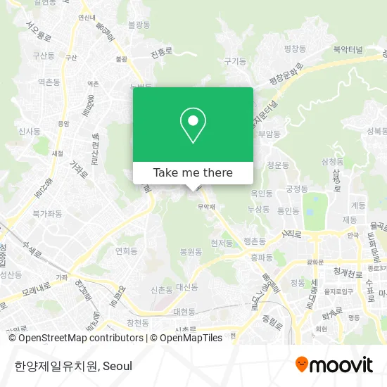 한양제일유치원 map