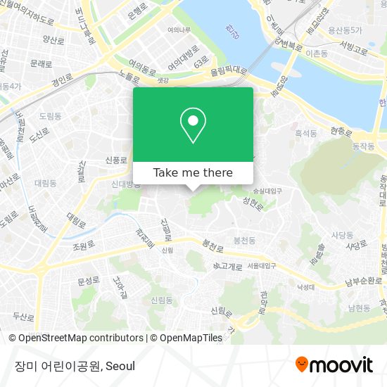 장미 어린이공원 map