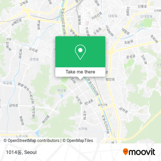 1014동 map
