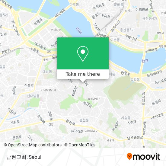 남현교회 map