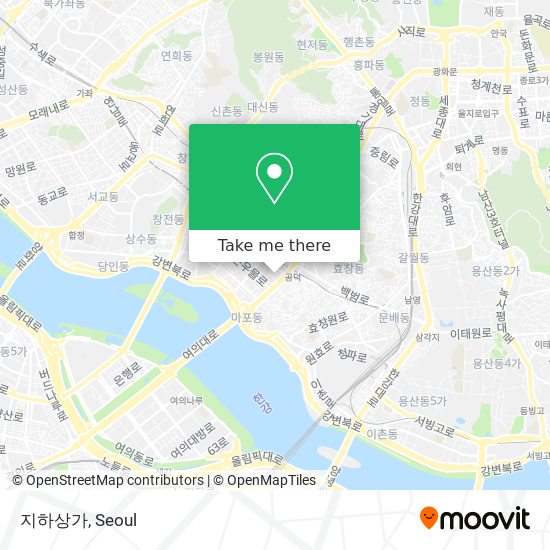 지하상가 map