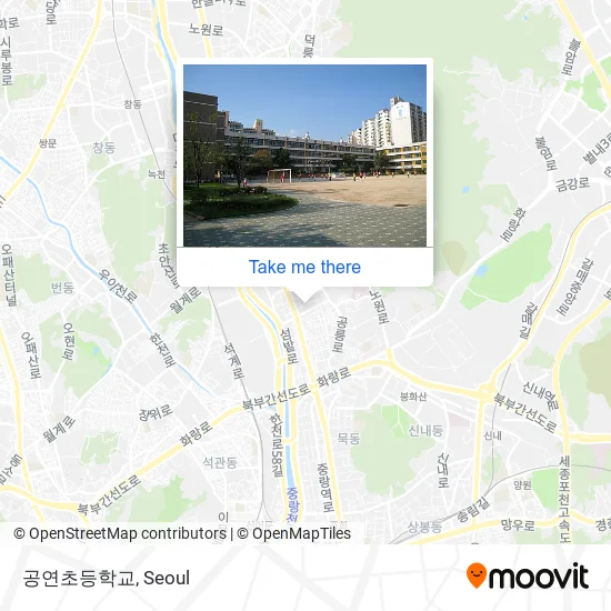 공연초등학교 map