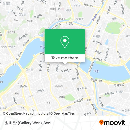 원화랑 (Gallery Won) map
