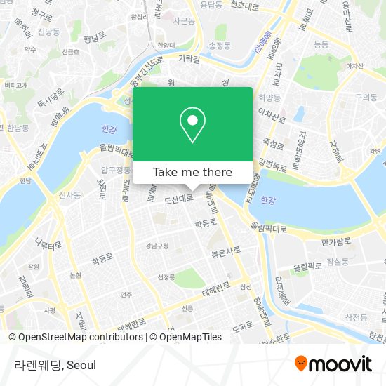 라렌웨딩 map