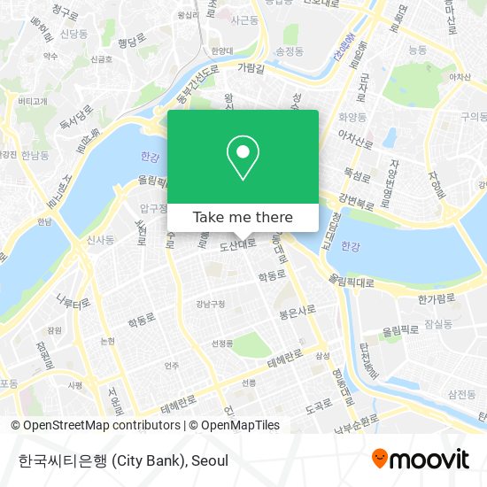 한국씨티은행 (City Bank) map