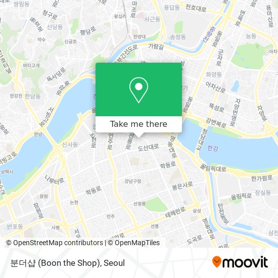 분더샵 (Boon the Shop) map