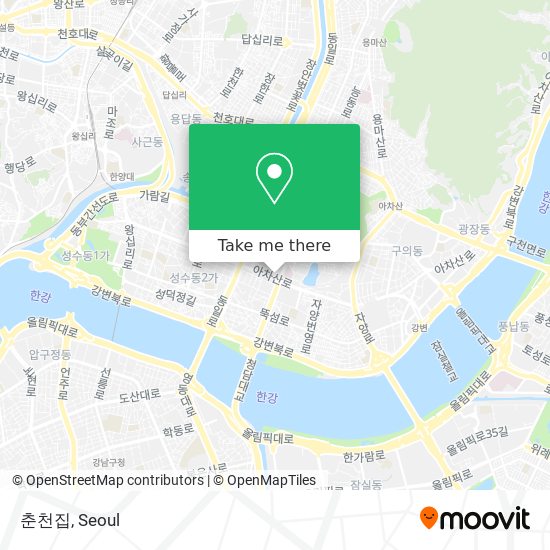 춘천집 map