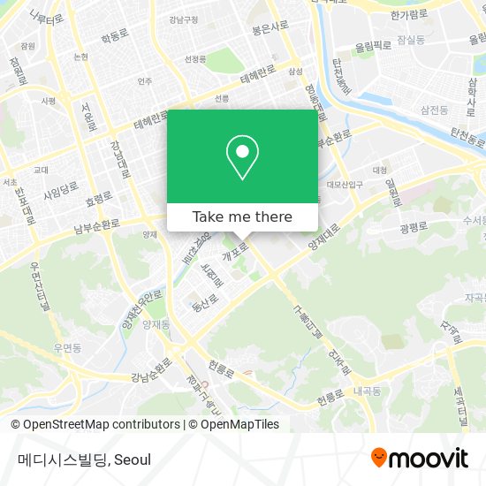 메디시스빌딩 map