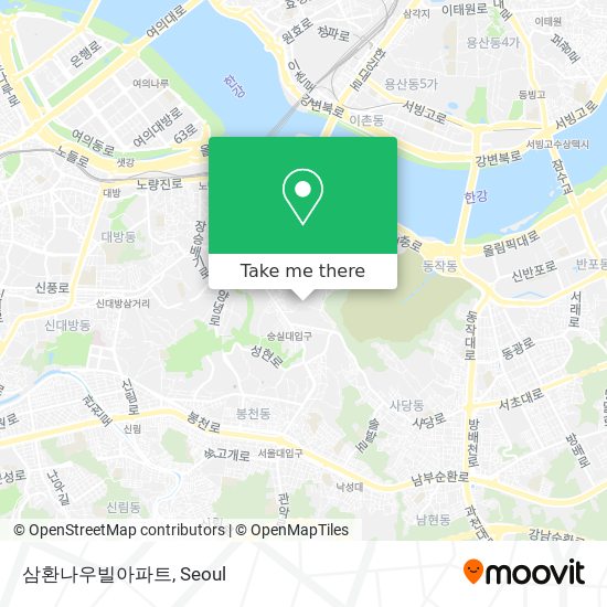 삼환나우빌아파트 map