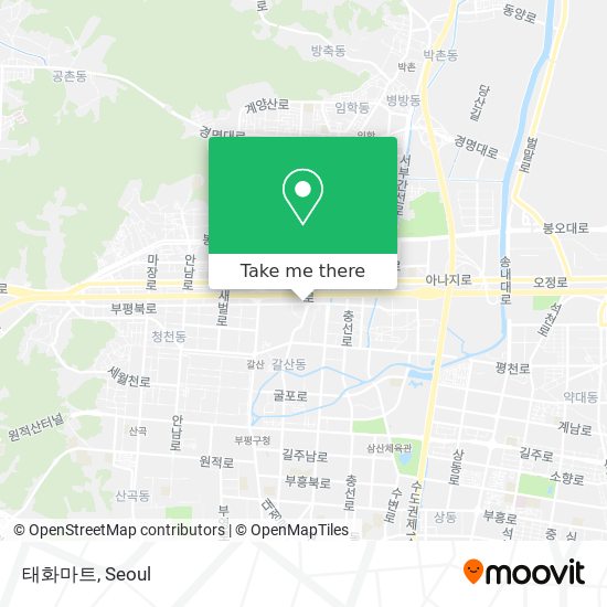 태화마트 map