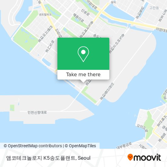 앰코테크놀로지 K5송도플랜트 map