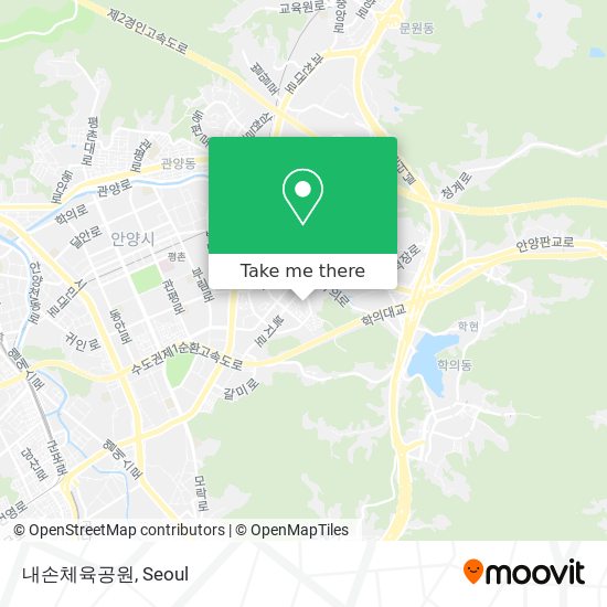 내손체육공원 map