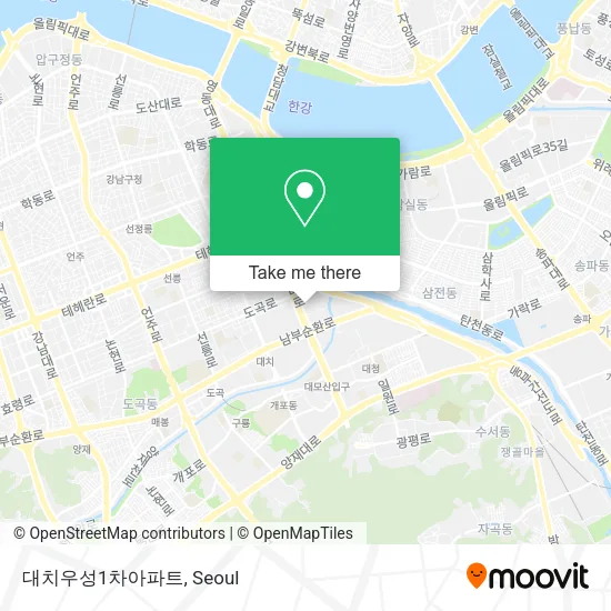 대치우성1차아파트 map