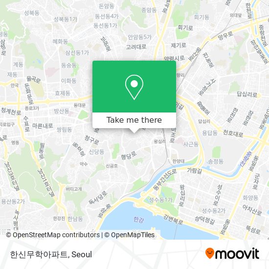 한신무학아파트 map