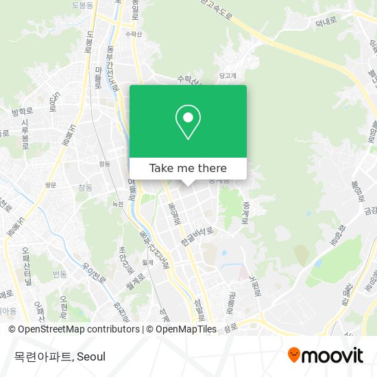 목련아파트 map