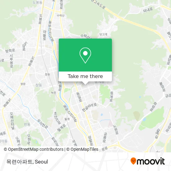 목련아파트 map