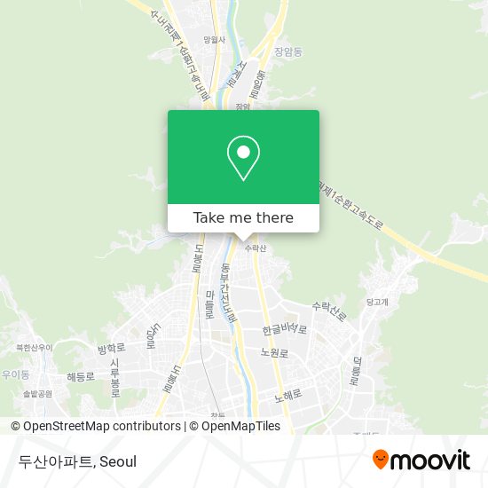 두산아파트 map