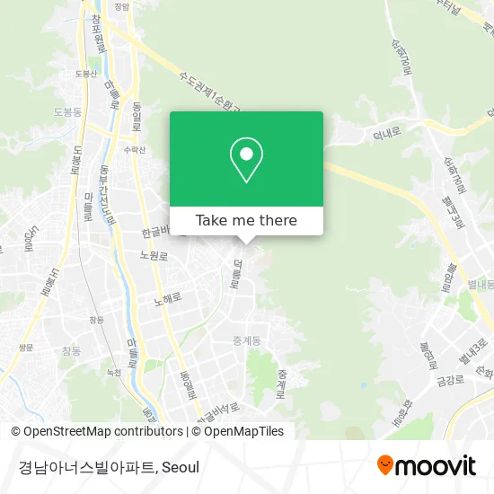 경남아너스빌아파트 map