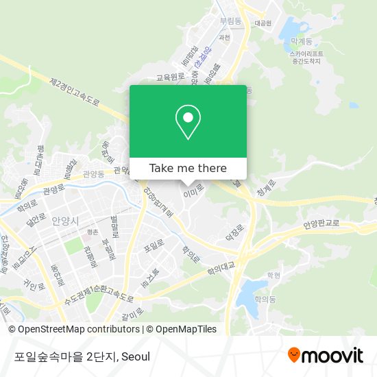 포일숲속마을 2단지 map