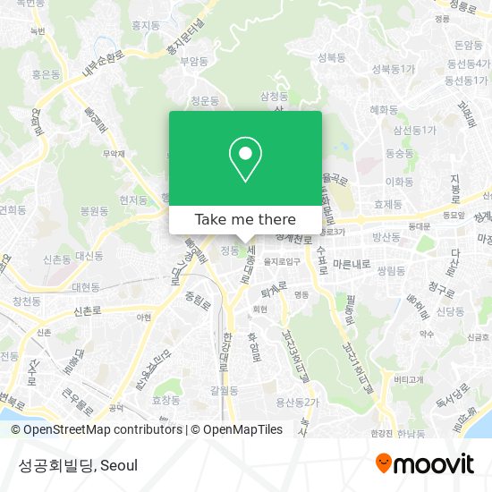 성공회빌딩 map