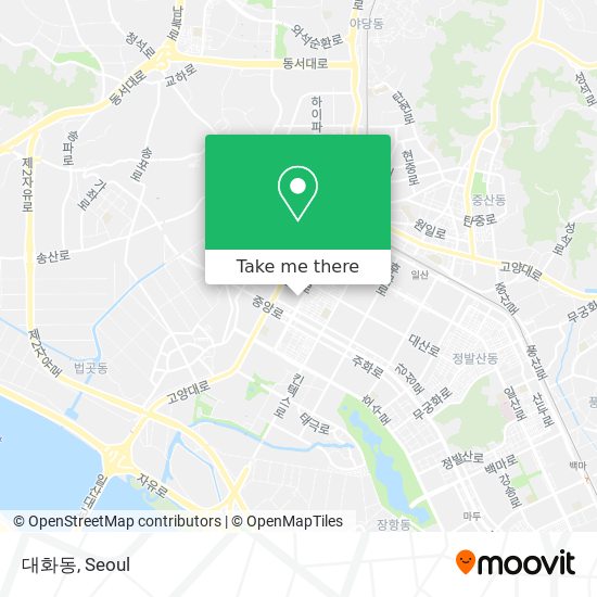 대화동 map