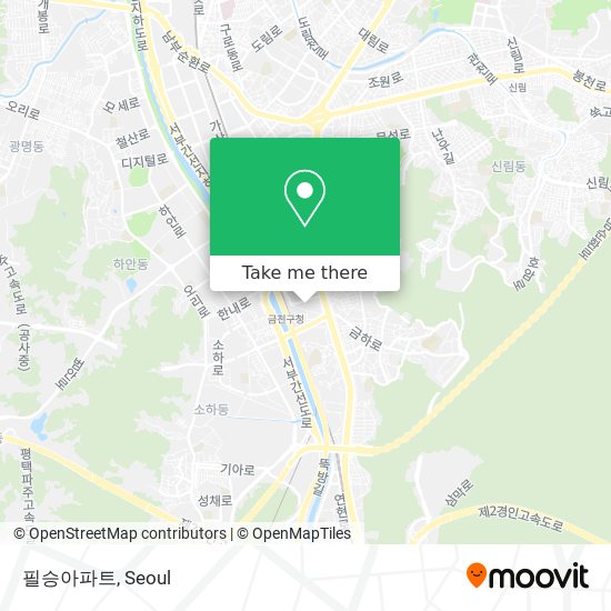 필승아파트 map