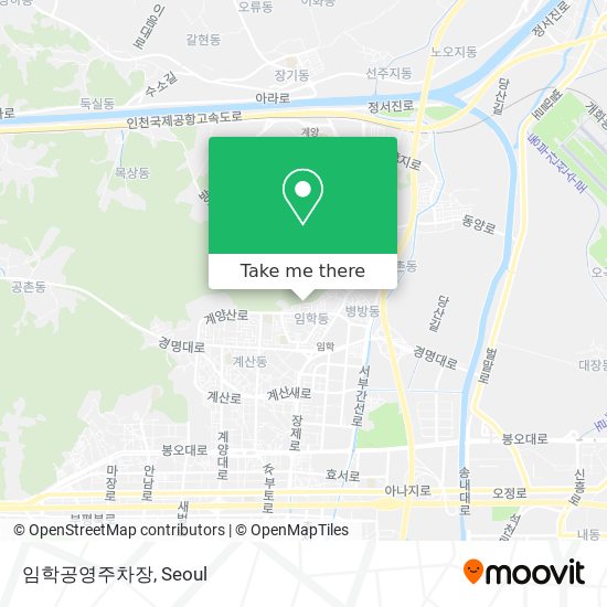 임학공영주차장 map