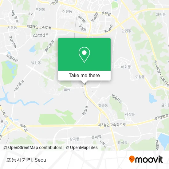포동사거리 map