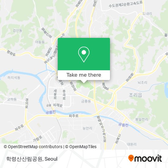 학령산산림공원 map