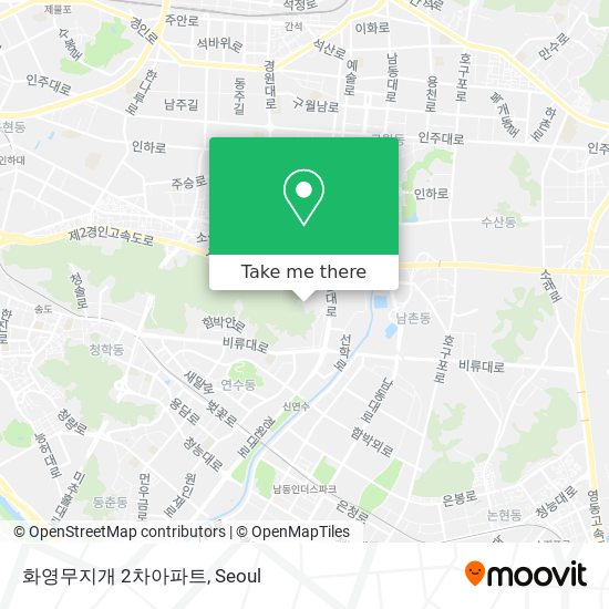 화영무지개 2차아파트 map