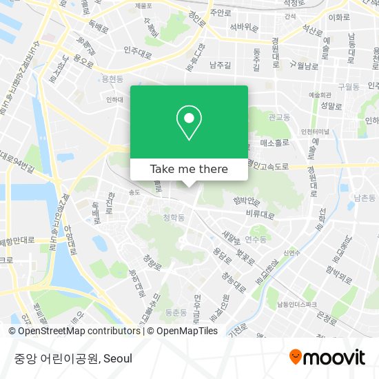 중앙 어린이공원 map