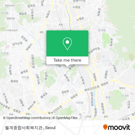 월계종합사회복지관. map