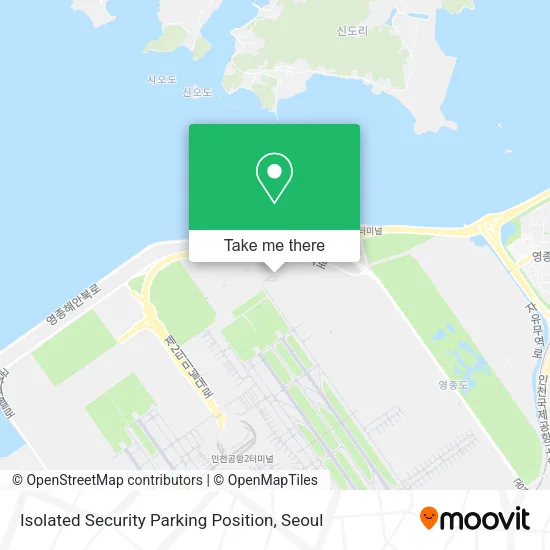 Isolated Security Parking Position map
