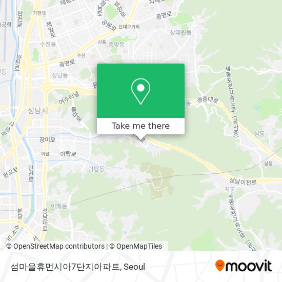 섬마을휴먼시아7단지아파트 map