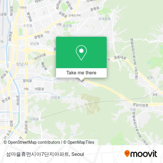 섬마을휴먼시아7단지아파트 map