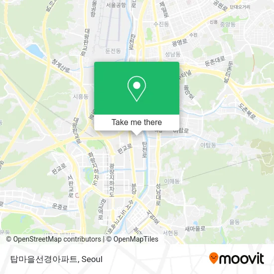 탑마을선경아파트 map